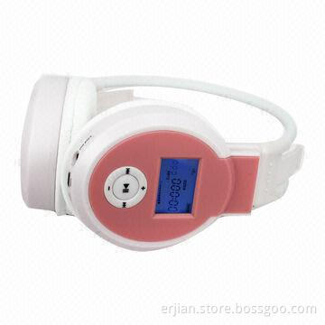 Newest MP3 Player Headphone with Combine for Music Enjoy, Repeat Play Function
